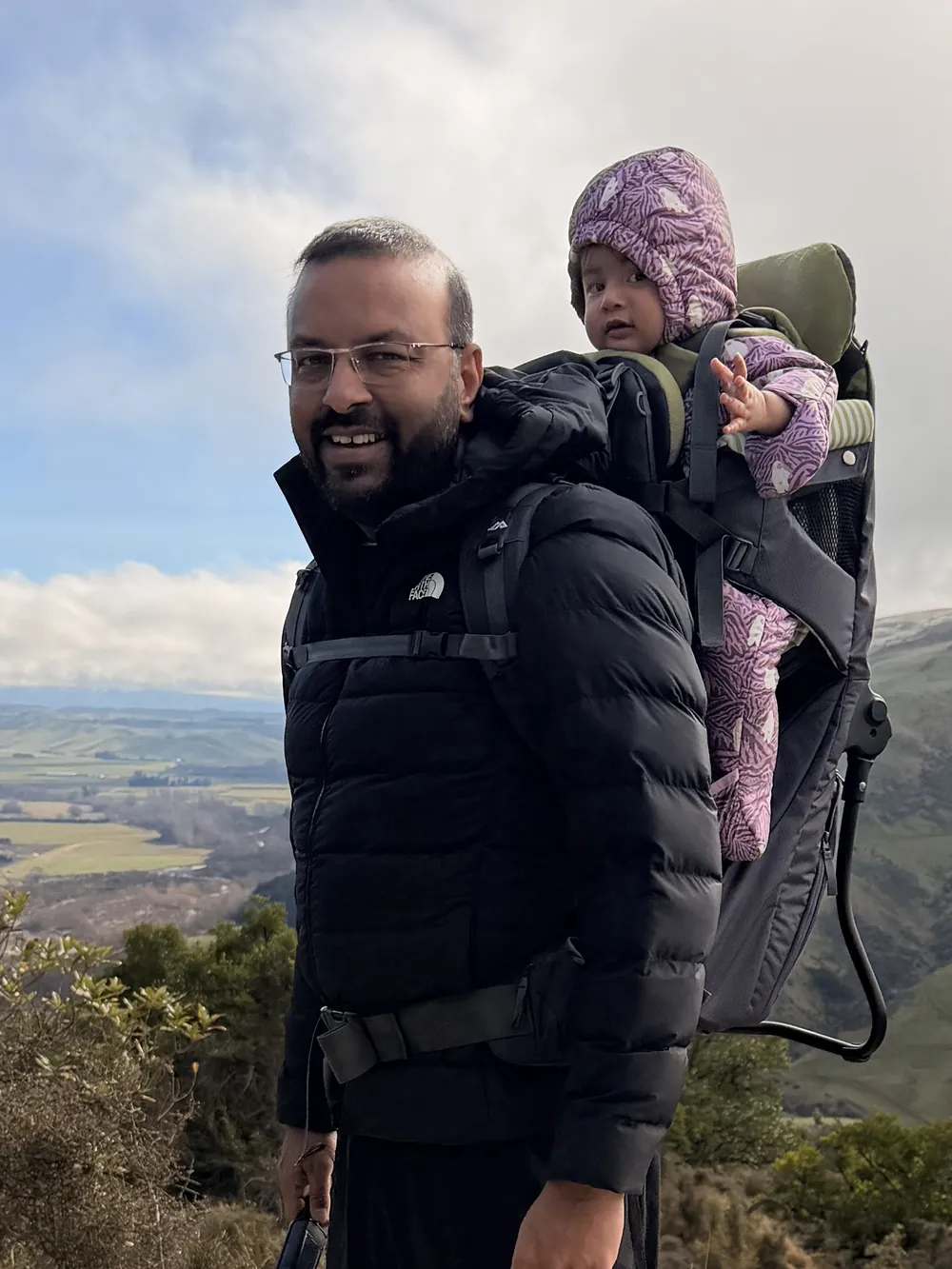 Jeevan at a lookout